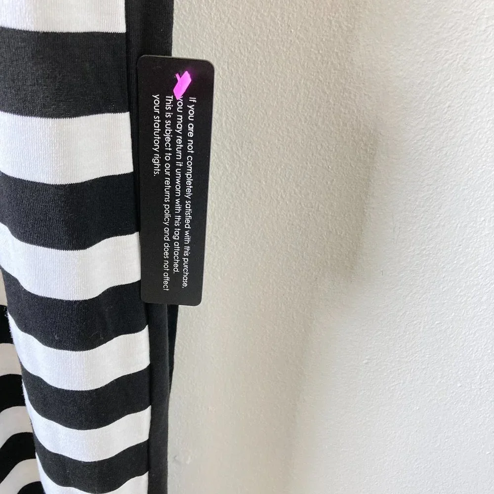 BNWT Roman Women's Black & White Stripe Maxi Dress UK Size 14 - Picture 4 of 14